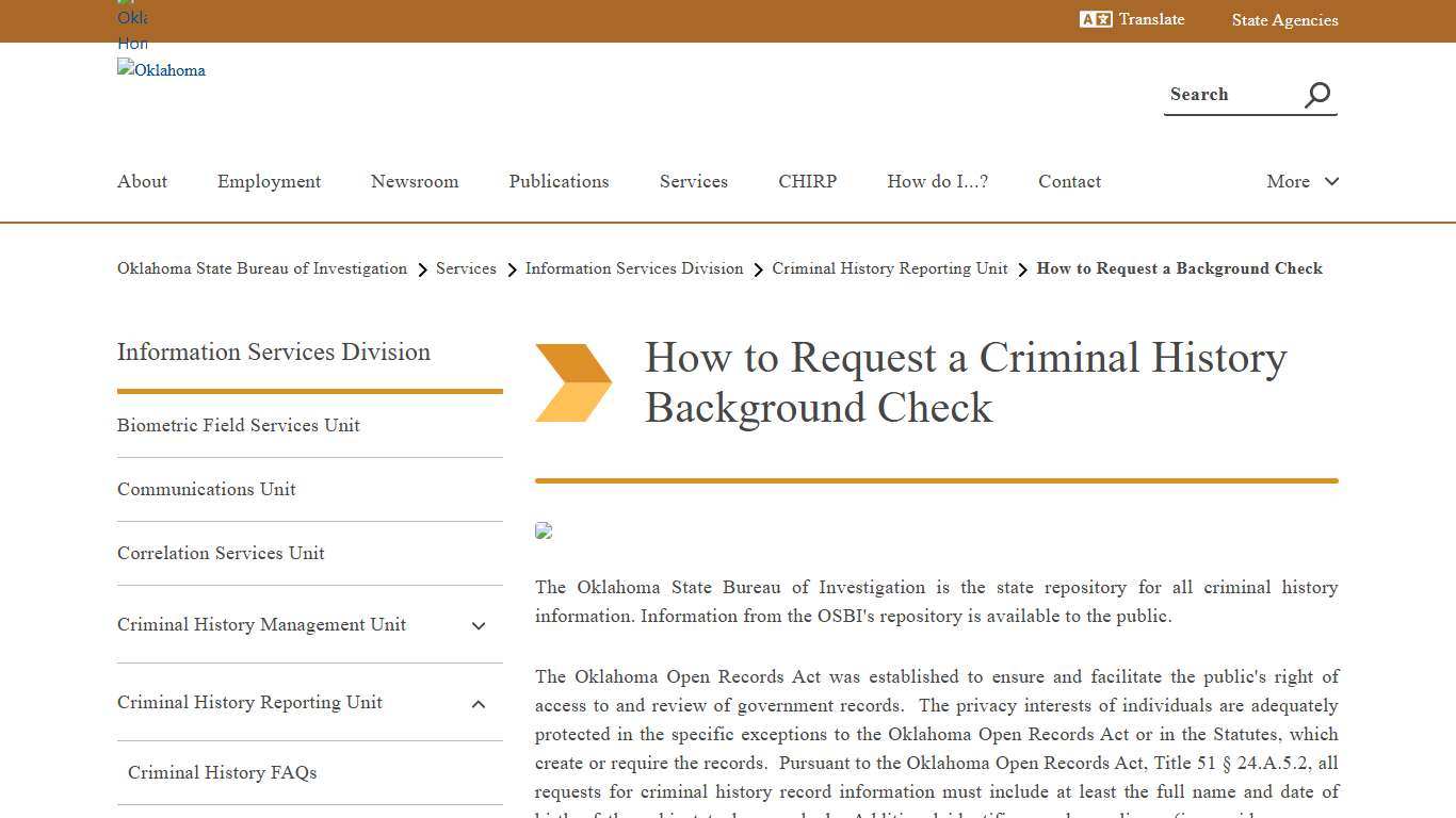 How to Request a Background Check